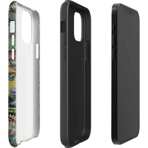 Marvel Classic Comics Amazing Spider-Man Collage iPhone 12 Pro Max Impact Case