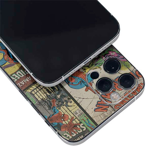 Marvel Classic Comics Amazing Spider-Man Collage iPhone 12 Pro Max Skin