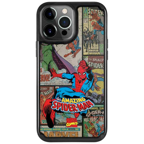 Marvel Classic Comics Amazing Spider-Man Collage iPhone Cases