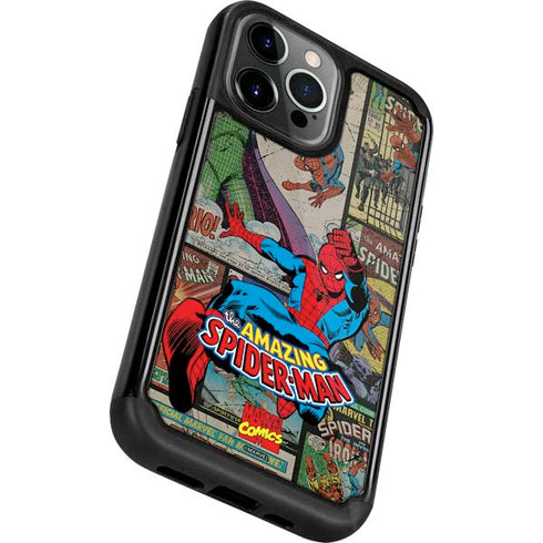 Marvel Classic Comics Amazing Spider-Man Collage iPhone 13 Pro Cargo Case