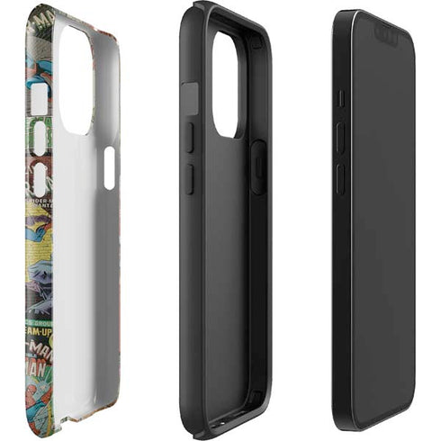 Marvel Classic Comics Amazing Spider-Man Collage iPhone 13 Pro Max Impact Case