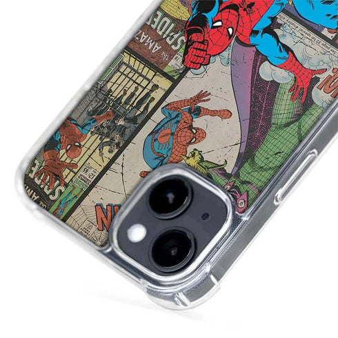 Marvel Classic Comics Amazing Spider-Man Collage iPhone 14 MagSafe Case