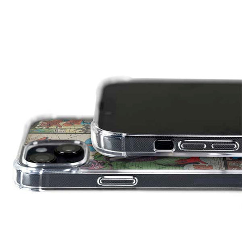 Marvel Classic Comics Amazing Spider-Man Collage iPhone 14 MagSafe Case