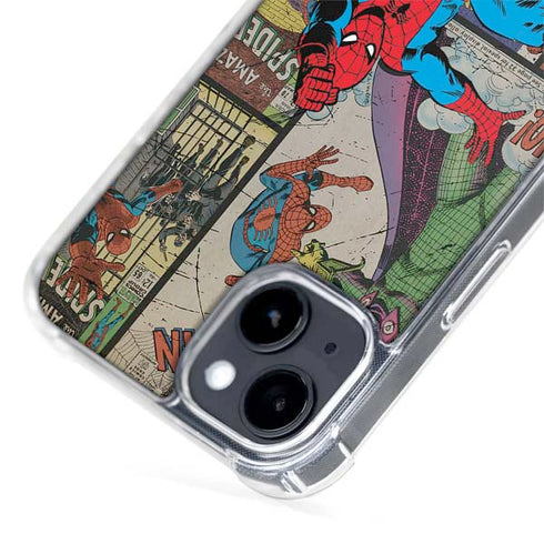 Marvel Classic Comics Amazing Spider-Man Collage iPhone 14 Plus MagSafe Case