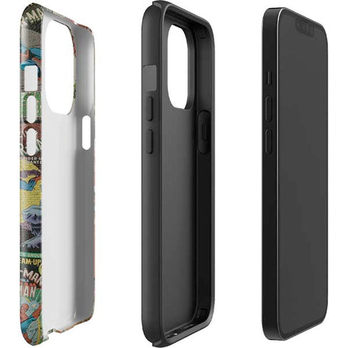 Marvel Classic Comics Amazing Spider-Man Collage iPhone 14 Pro Impact Case