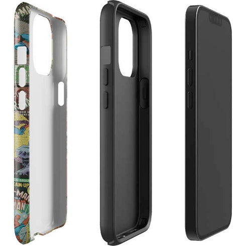 Marvel Classic Comics Amazing Spider-Man Collage iPhone 15 Pro Max Impact Case