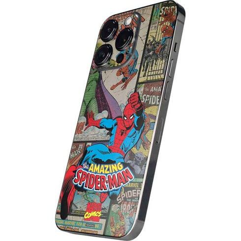Marvel Classic Comics Amazing Spider-Man Collage iPhone 16 Pro Max Skin