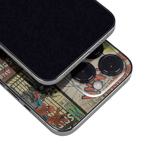 Marvel Classic Comics Amazing Spider-Man Collage iPhone 16 Pro Skin