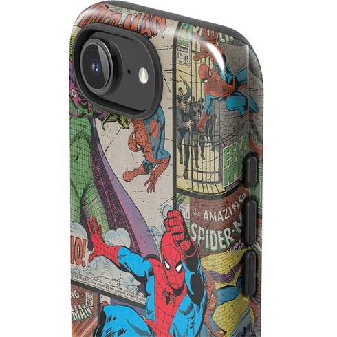 Marvel Classic Comics Amazing Spider-Man Collage iPhone 16e Impact Case