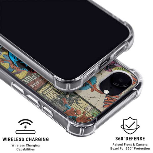 Marvel Classic Comics Amazing Spider-Man Collage iPhone 16e MagSafe Case