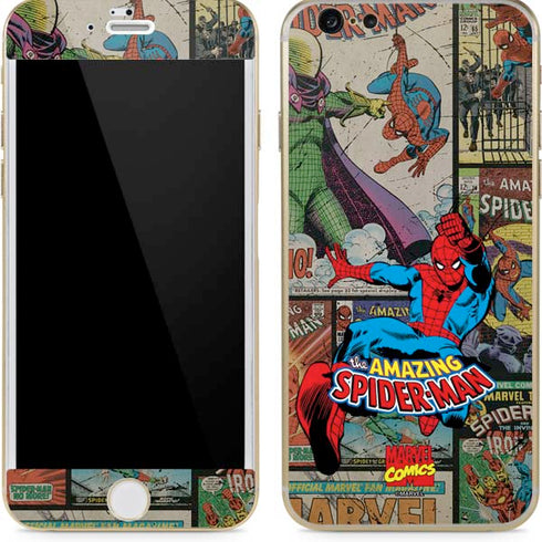 Marvel Classic Comics Amazing Spider-Man Collage iPhone 6/6s Skin