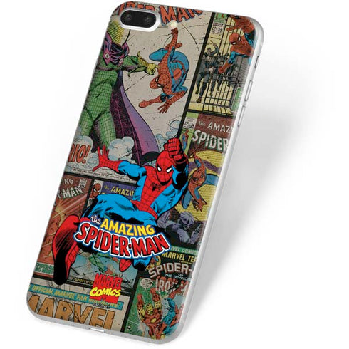 Marvel Classic Comics Amazing Spider-Man Collage iPhone 7 Plus Skin