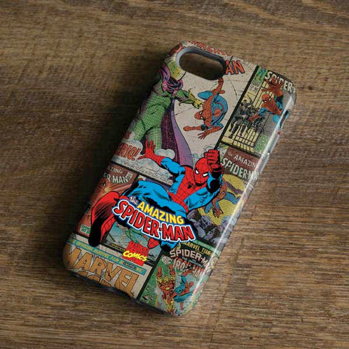 Marvel Classic Comics Amazing Spider-Man Collage iPhone 7 Pro Case