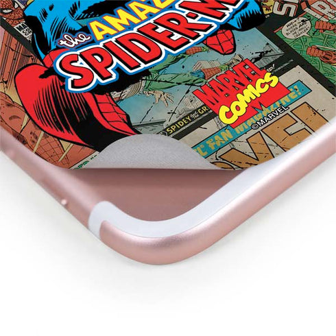 Marvel Classic Comics Amazing Spider-Man Collage iPhone 8 Plus Skin