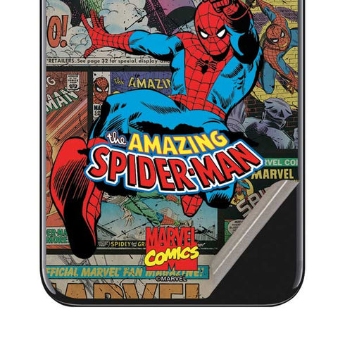 Marvel Classic Comics Amazing Spider-Man Collage iPhone SE (2nd & 3rd Gen) Skin