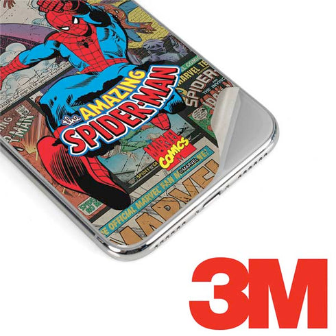 Marvel Classic Comics Amazing Spider-Man Collage iPhone X Skin