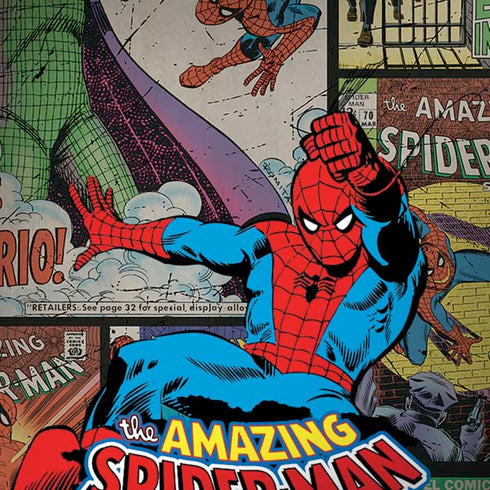Marvel Classic Comics Amazing Spider-Man Collage iPhone X Skin
