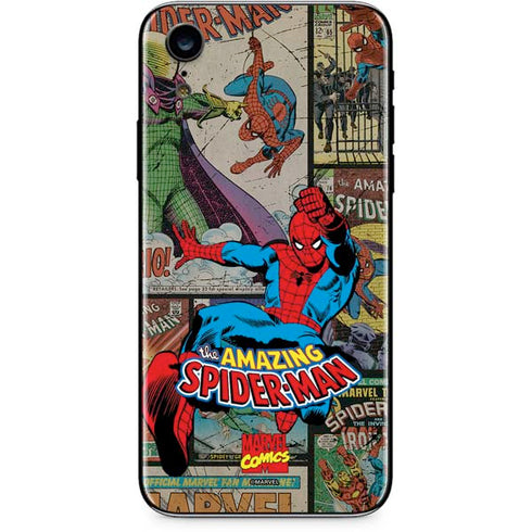 Marvel Classic Comics Amazing Spider-Man Collage iPhone XR Skin
