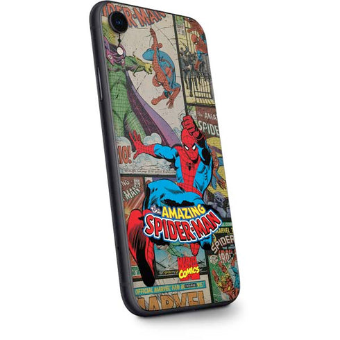 Marvel Classic Comics Amazing Spider-Man Collage iPhone XR Skin