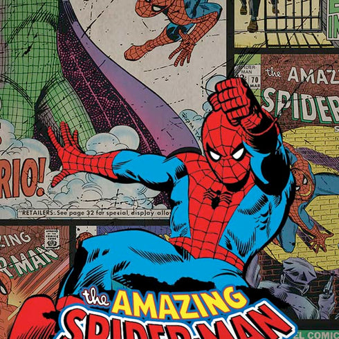 Marvel Classic Comics Amazing Spider-Man Collage iPhone XS Skin