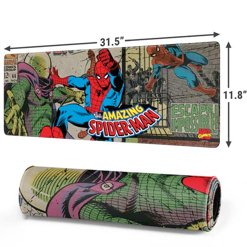Marvel Classic Comics Amazing Spider-Man Collage Gaming Mouse Pad