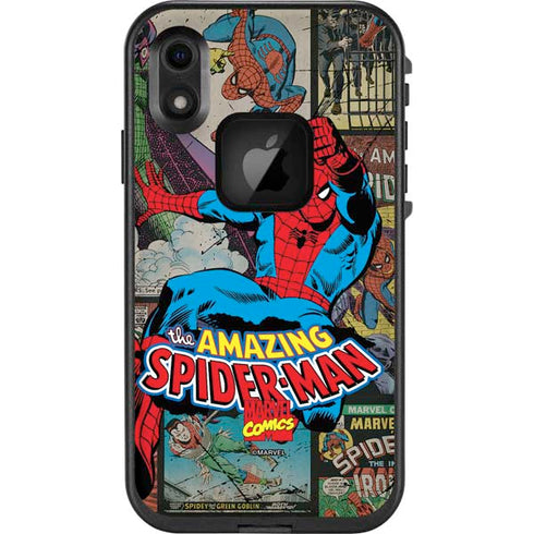 Marvel Classic Comics Amazing Spider-Man Collage LifeProof Fre iPhone Skin