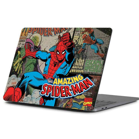 Marvel Classic Comics Amazing Spider-Man Collage Apple MacBook Pro 13-inch Skin