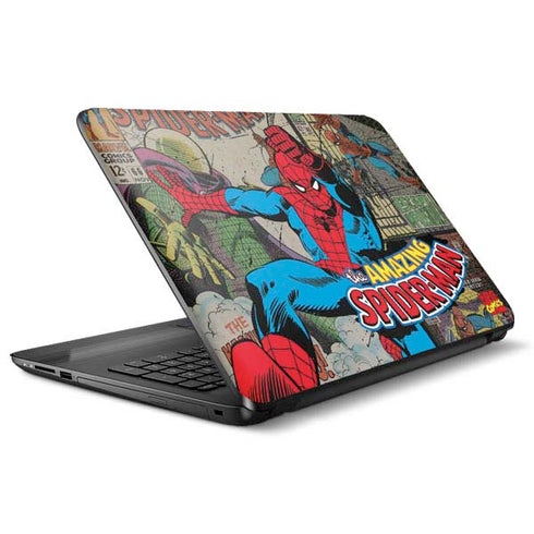 Marvel Classic Comics Amazing Spider-Man Collage HP Notebook Skin