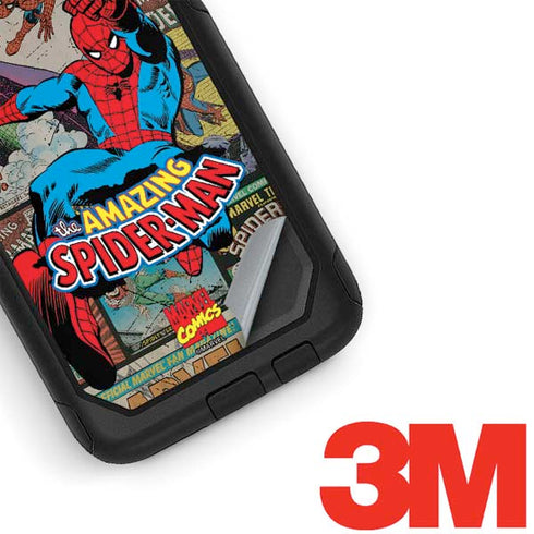 Marvel Classic Comics Amazing Spider-Man Collage Otterbox Commuter Galaxy Skin
