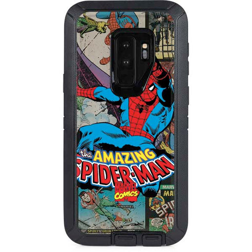 Marvel Classic Comics Amazing Spider-Man Collage Otterbox Defender Galaxy Skin