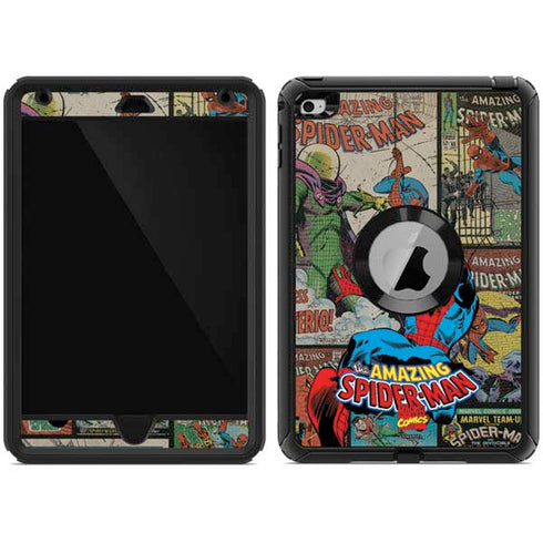 Marvel Classic Comics Amazing Spider-Man Collage Otterbox Defender iPad Skin