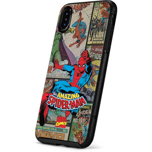 Marvel Classic Comics Amazing Spider-Man Collage Otterbox Symmetry iPhone Skin