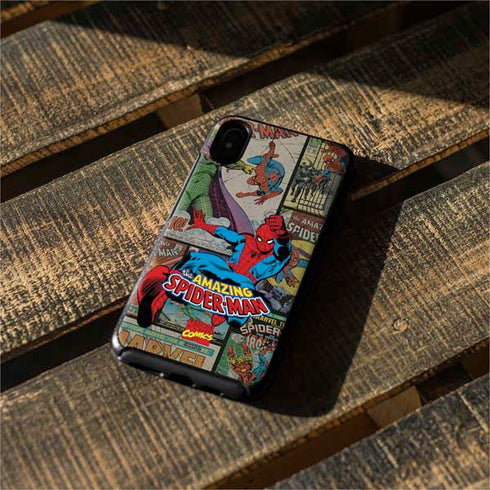 Marvel Classic Comics Amazing Spider-Man Collage Otterbox Symmetry iPhone Skin
