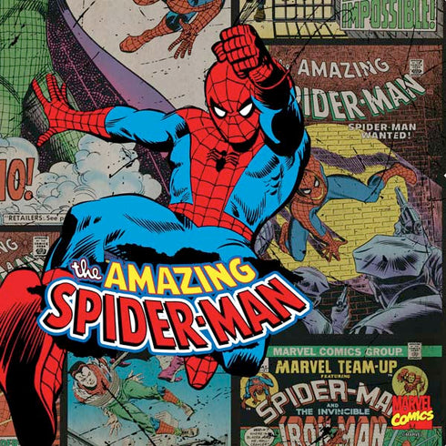 Marvel Classic Comics Amazing Spider-Man Collage PS4 Console Skin