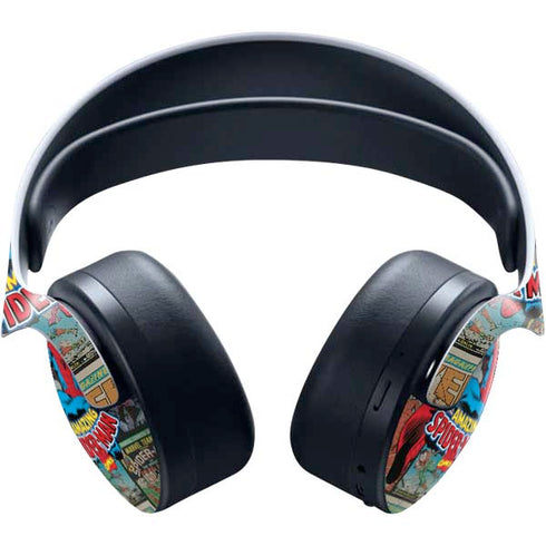 Marvel Classic Comics Amazing Spider-Man Collage PULSE 3D Wireless Headset for PS5 Skin