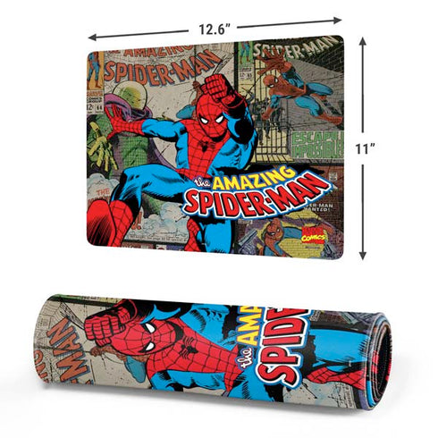 Marvel Classic Comics Amazing Spider-Man Collage Gaming Mouse Pad