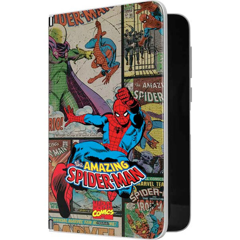 Marvel Classic Comics Amazing Spider-Man Collage Surface Duo Skin