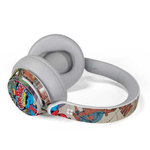 Marvel Classic Comics Amazing Spider-Man Collage Surface Headphones Skin