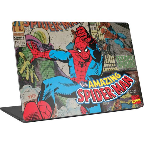 Marvel Classic Comics Amazing Spider-Man Collage Surface Laptop 4 15in Skin