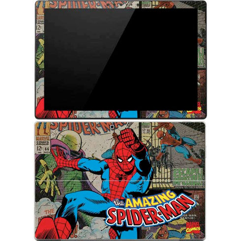 Marvel Classic Comics Amazing Spider-Man Collage Surface Pro 4 Skin
