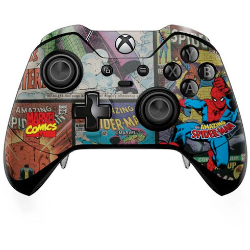 Marvel Classic Comics Amazing Spider-Man Collage Xbox One Skins