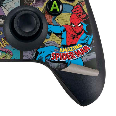 Marvel Classic Comics Amazing Spider-Man Collage Xbox Series X Bundle Skin
