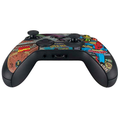 Marvel Classic Comics Amazing Spider-Man Collage Xbox Series X Controller Skin
