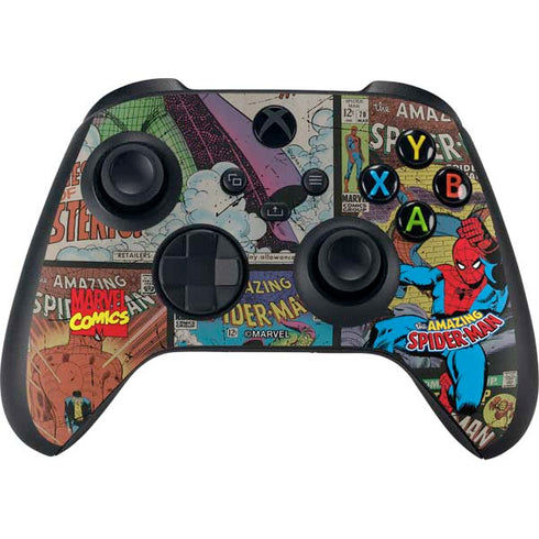 Marvel Classic Comics Amazing Spider-Man Collage XBox Series X Digital Edition Bundle Skin