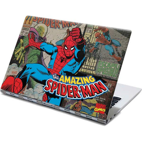 Marvel Classic Comics Amazing Spider-Man Collage Yoga 910 2-in-1 14in Touch-Screen Skin