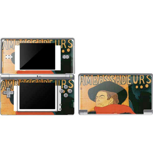 Henri Toulouse-Lautrec Ambassadeurs Aristide Bruant DS Lite Skin