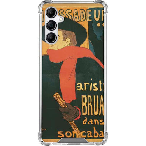 Henri Toulouse-Lautrec Ambassadeurs Aristide Bruant Gabb Phone 4 Clear Case