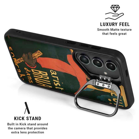 Henri Toulouse-Lautrec Ambassadeurs Aristide Bruant Galaxy S24 FE Kickstand Case