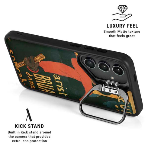 Henri Toulouse-Lautrec Ambassadeurs Aristide Bruant Galaxy S25 Kickstand Case