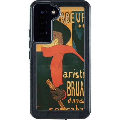 Henri Toulouse-Lautrec Ambassadeurs Aristide Bruant Galaxy S24 Plus Waterproof Case